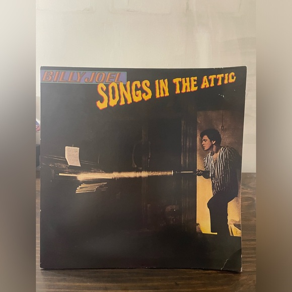 BILLY JOEL VINTAGE  !! SONGS IN THE ATTIC TC37461 LP~ Vinyl~NICE* - Picture 1 of 8